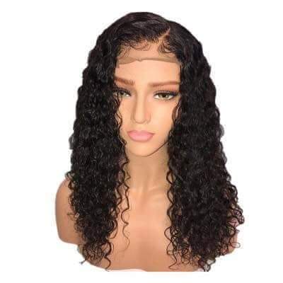 DEEP WAVE-VIRGIN LACE FRONT WIG